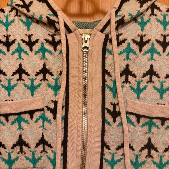 Anthropologie Maeve Harriet Zip Cardigan Sweater Rare - Picture 8 of 11